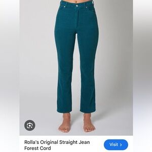 Rolla’s high rise slim cords